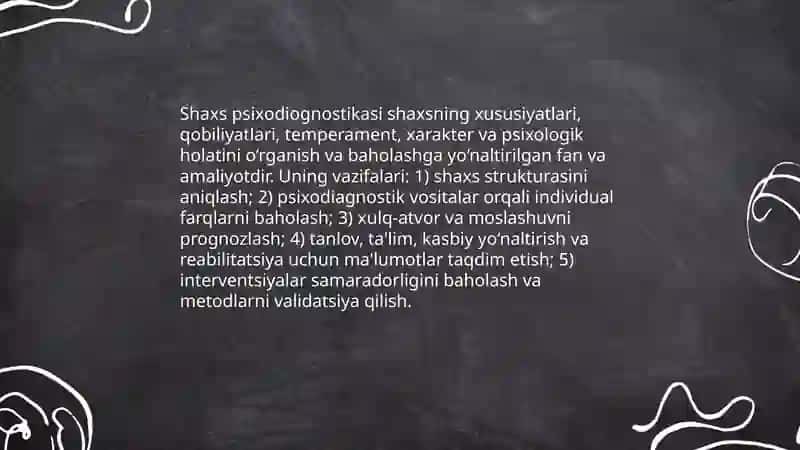 Shaxs psixodiognostikasi 3