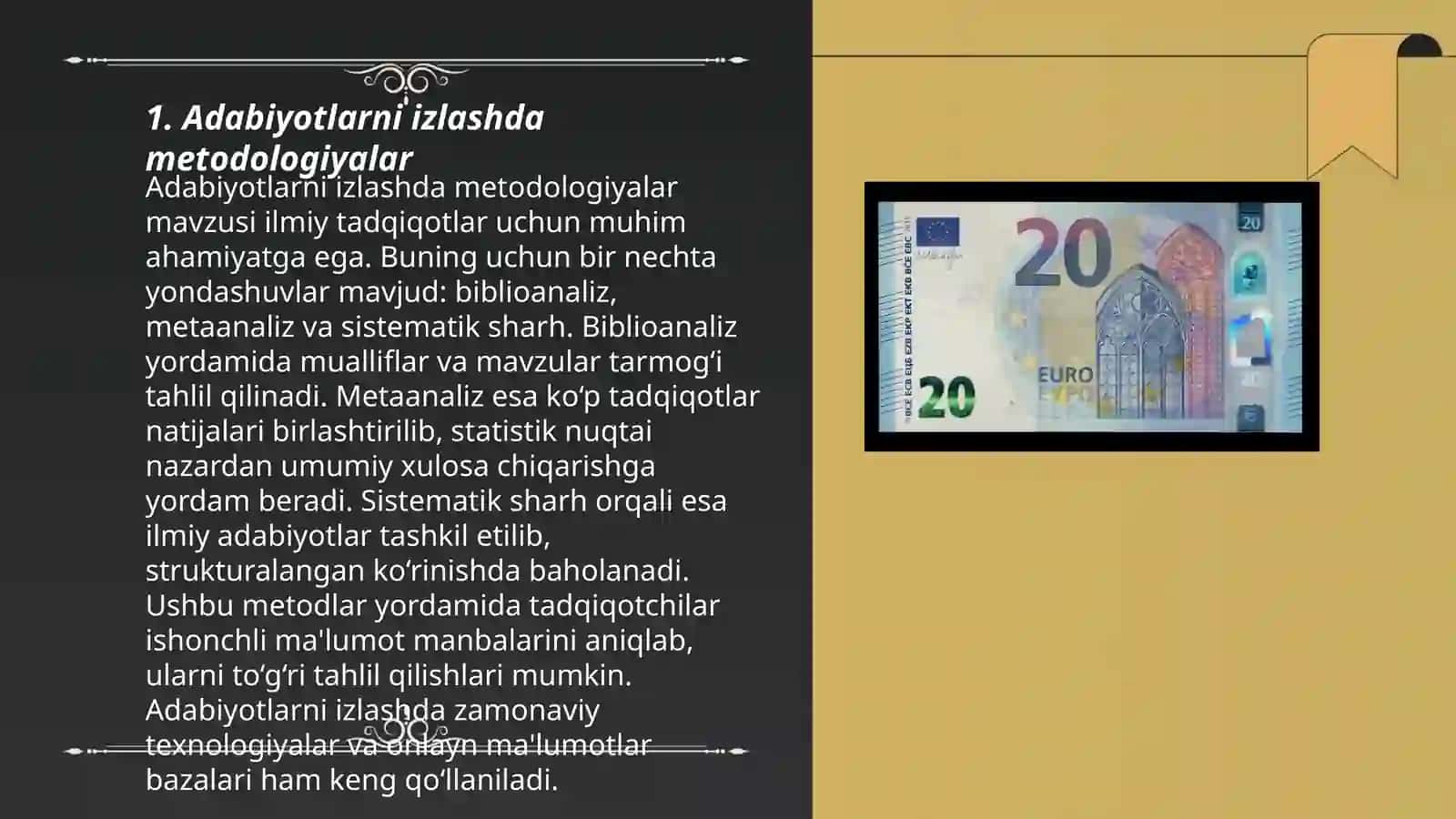 Adabiyotlarni izlash va tanlash 3
