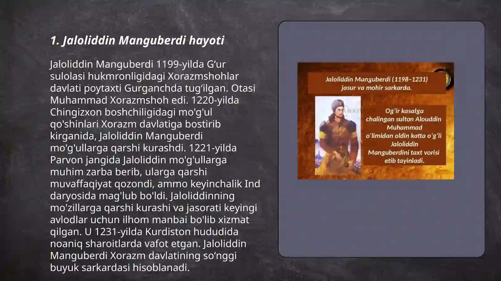 Jaloliddin Manguberdi hayoti 3