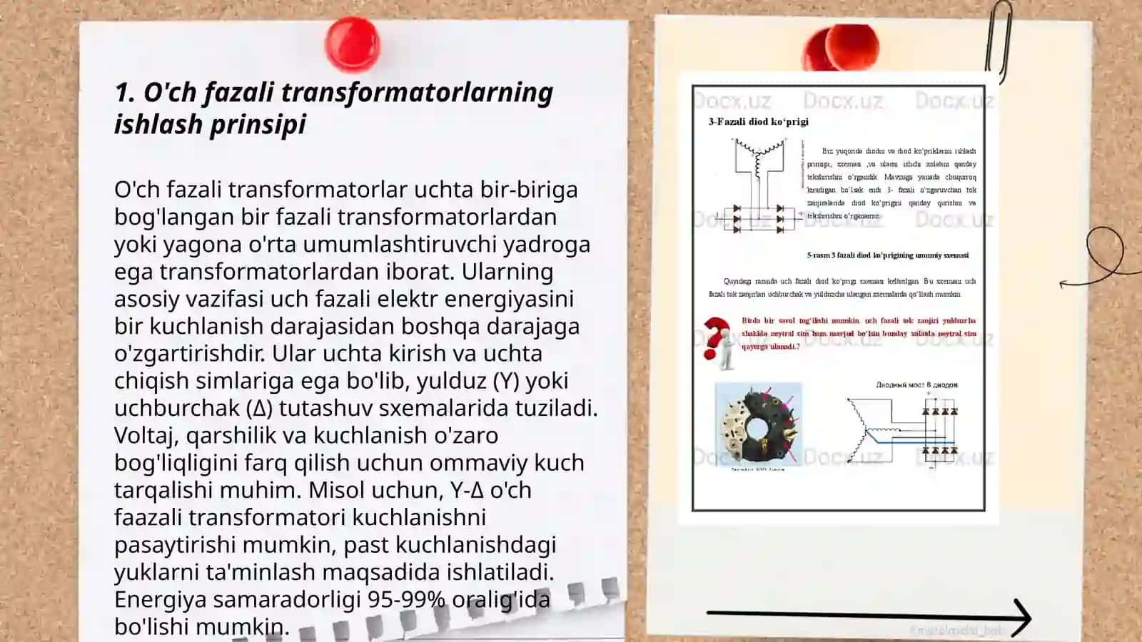Uch fazali transformatorlar 3