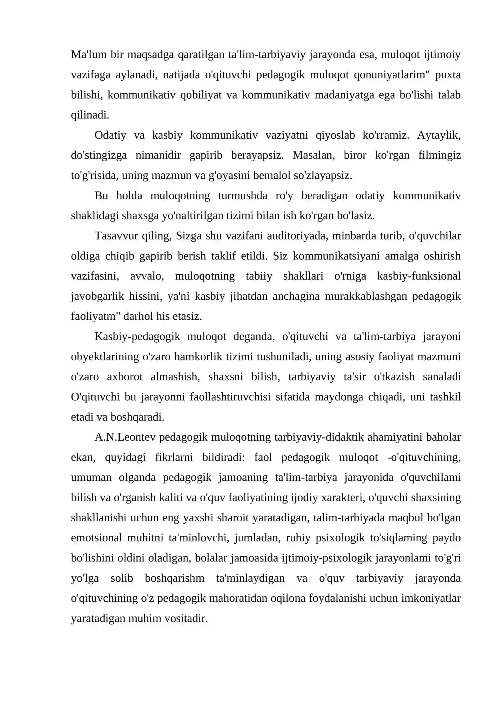 O'qituvchining kasbiy faoliyatida muloqot tizimi 3