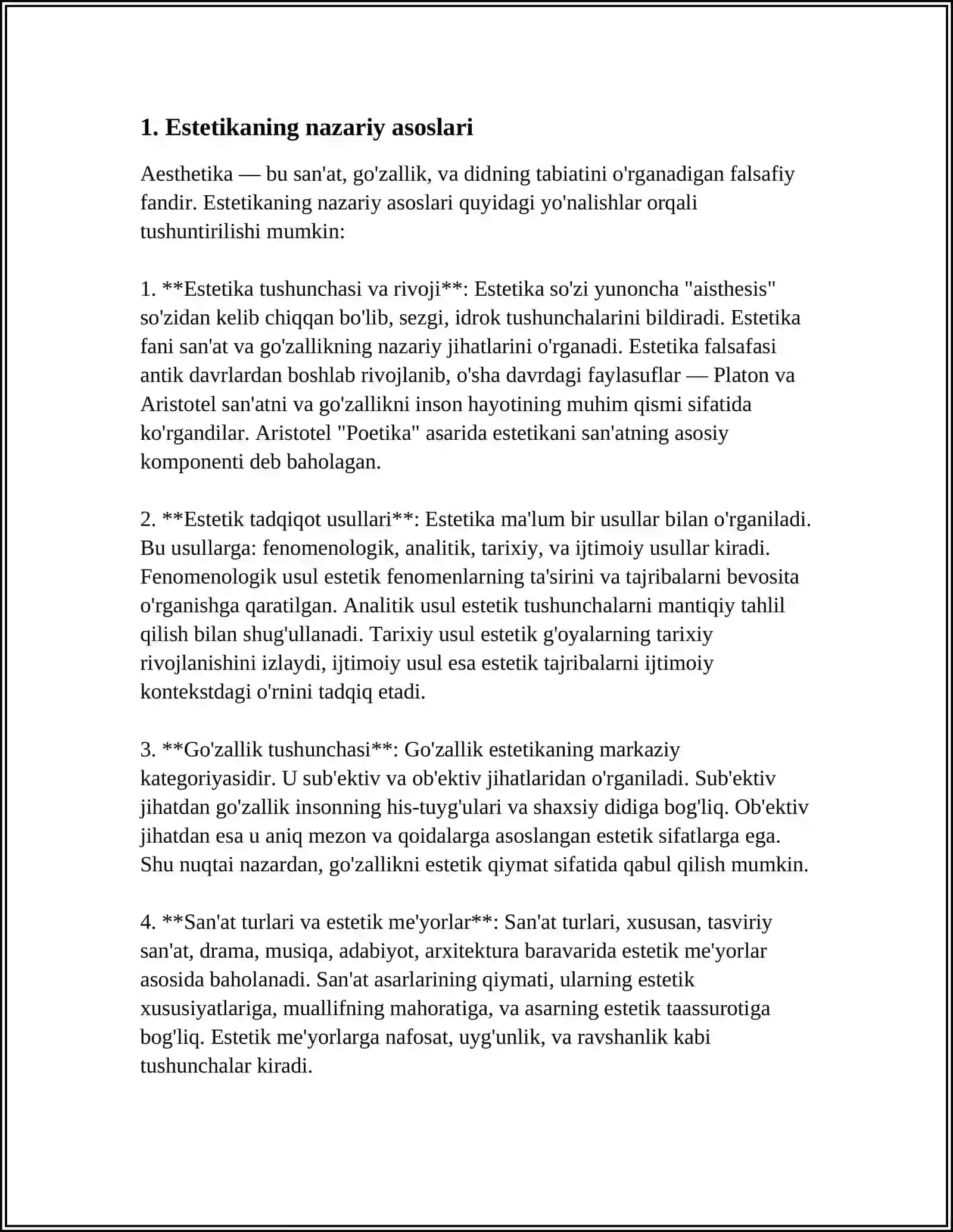 ESTETIKA 3