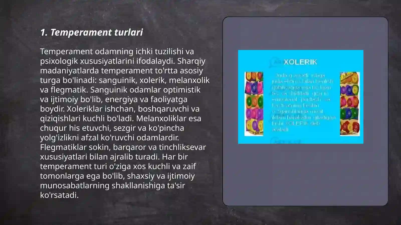 Temperament haqida tushuncha 3