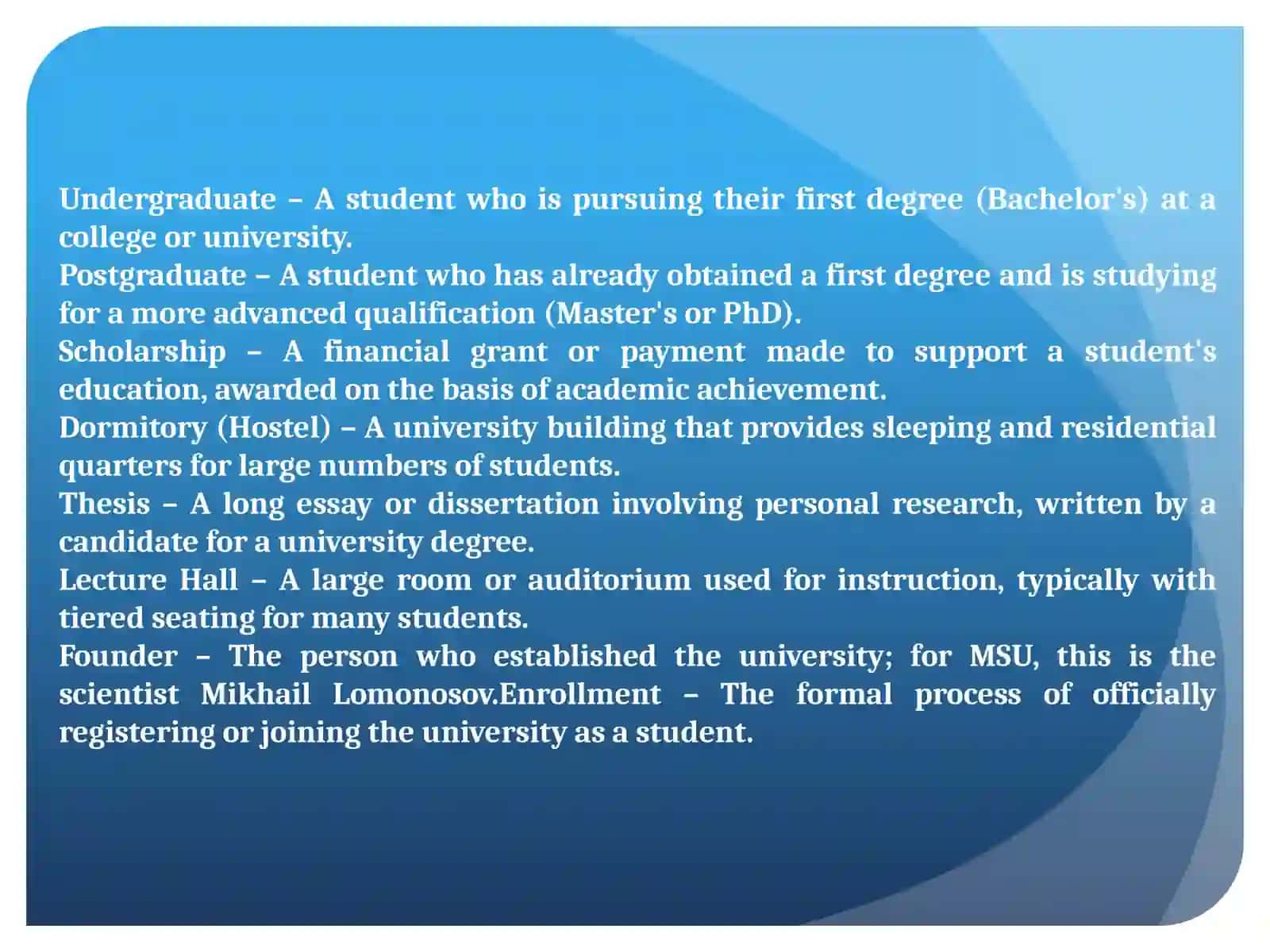 Glossary 3