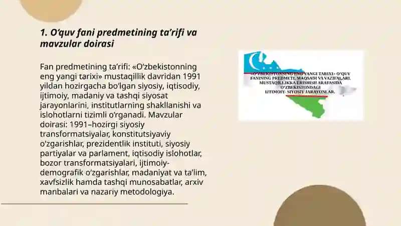 O‘zbekistonning eng yangi tarixi 3