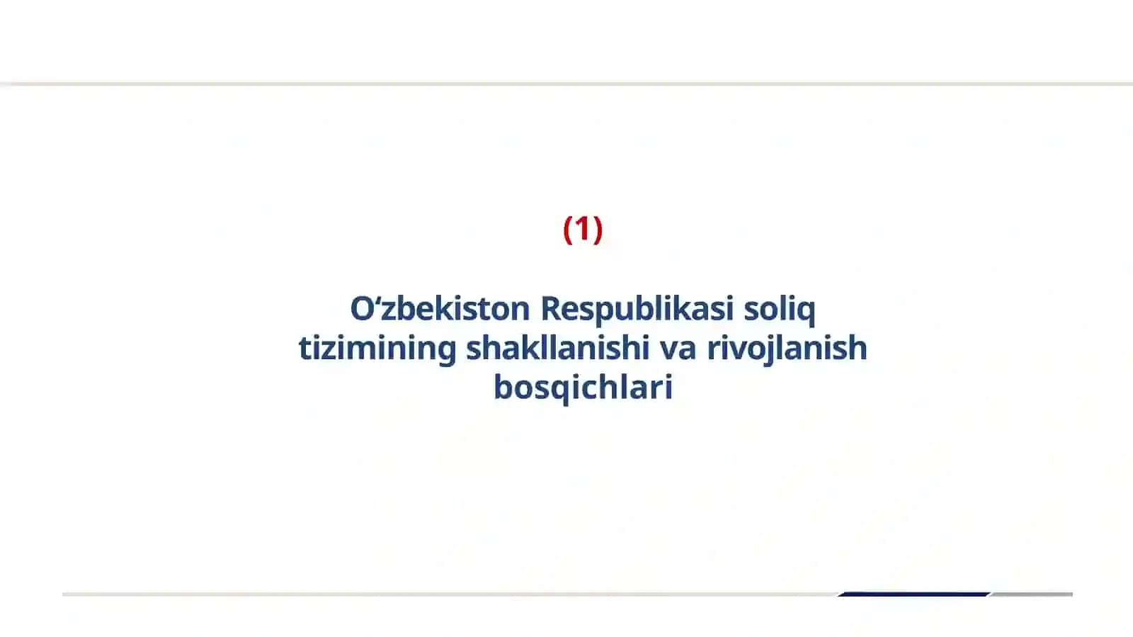 Oʻzbekiston Respublikasi soliq tizimi va uning shakllanishi nazariy asoslari 3