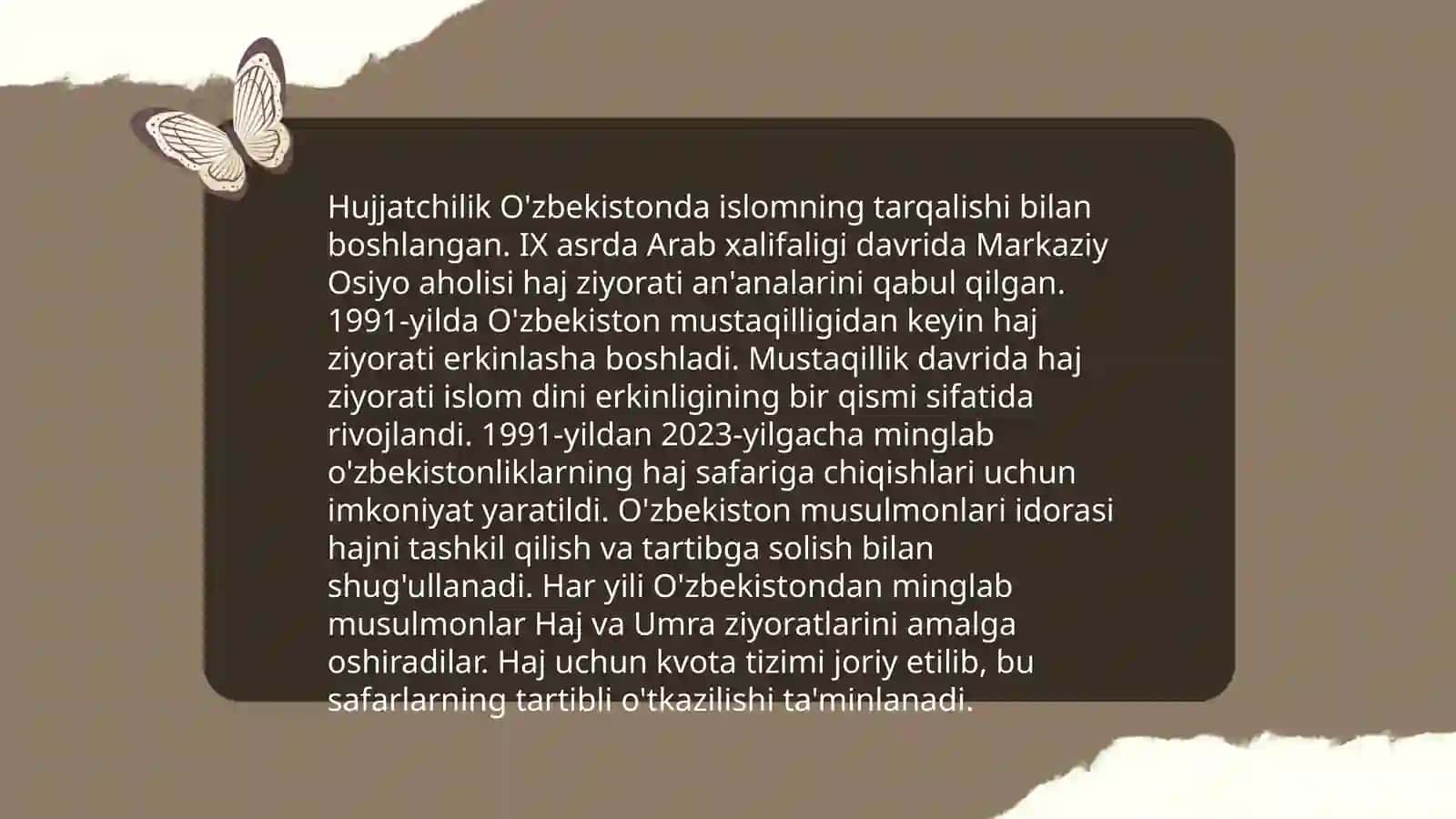 O'zbekiston Respublikasida hujjatchilikning takomillashuvi.Ish hujjatlari va ularga qo'yiladigan asosiy talablar 3