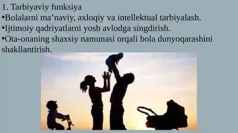 oilaning ijtimoiy-psixologik funksiyalari 3