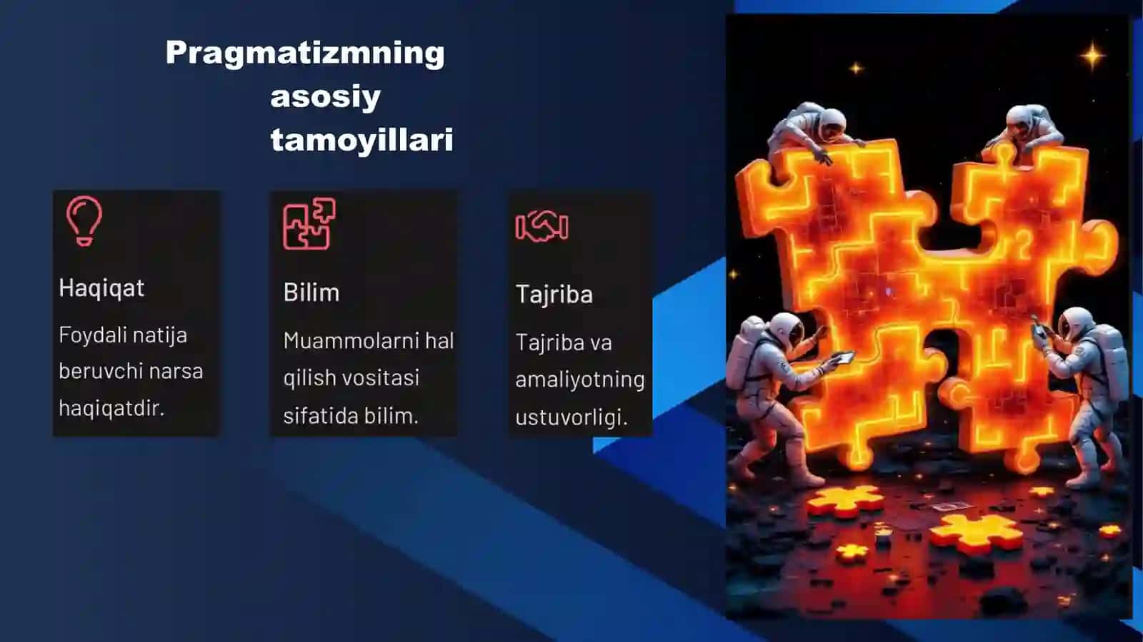Inson falsafasi va Pragmatizm tadbirkorlik falsafasidagi o'rni 3