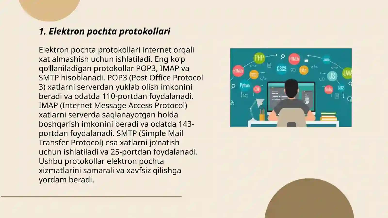 Internet elektron pochta tizimlari 3