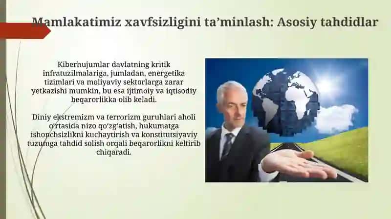 Mamlakatimizni xavfsizligi va barqarorligini ta'minlash 3