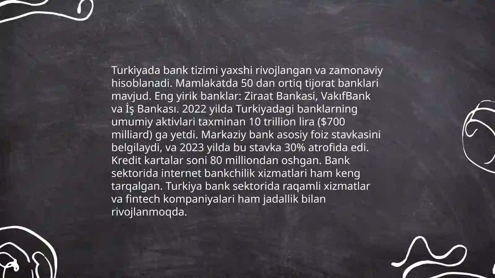 Turkiyaning moliya tizimi 3