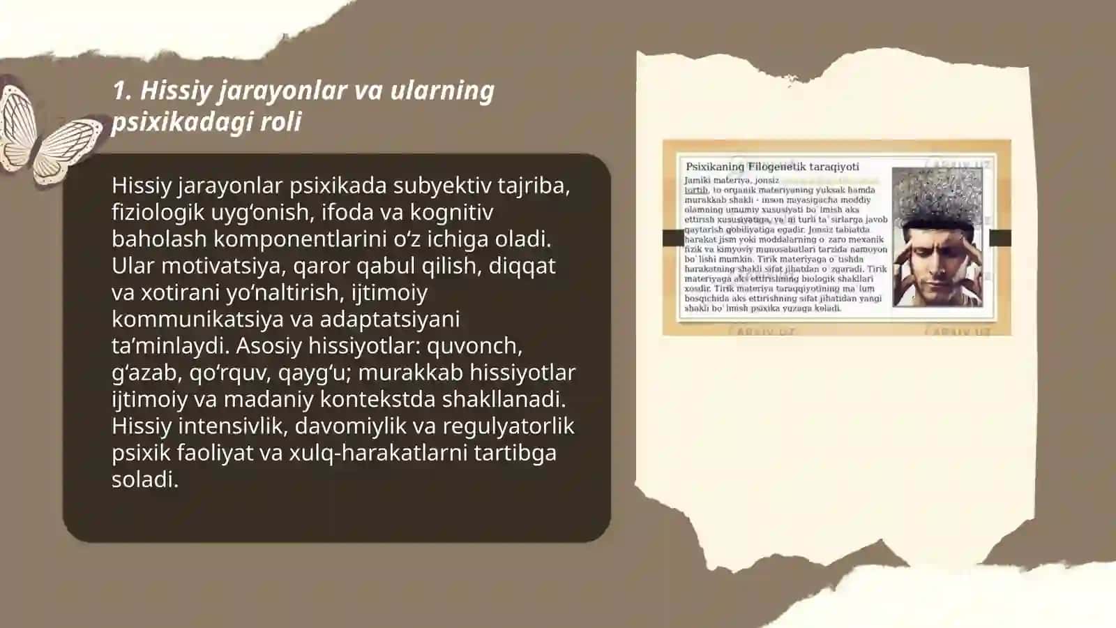 PSIXIKANING NAMOYON BO’LISH SHAKLLARI VA ULARNING UZARO BOG’LIQLIGI 3