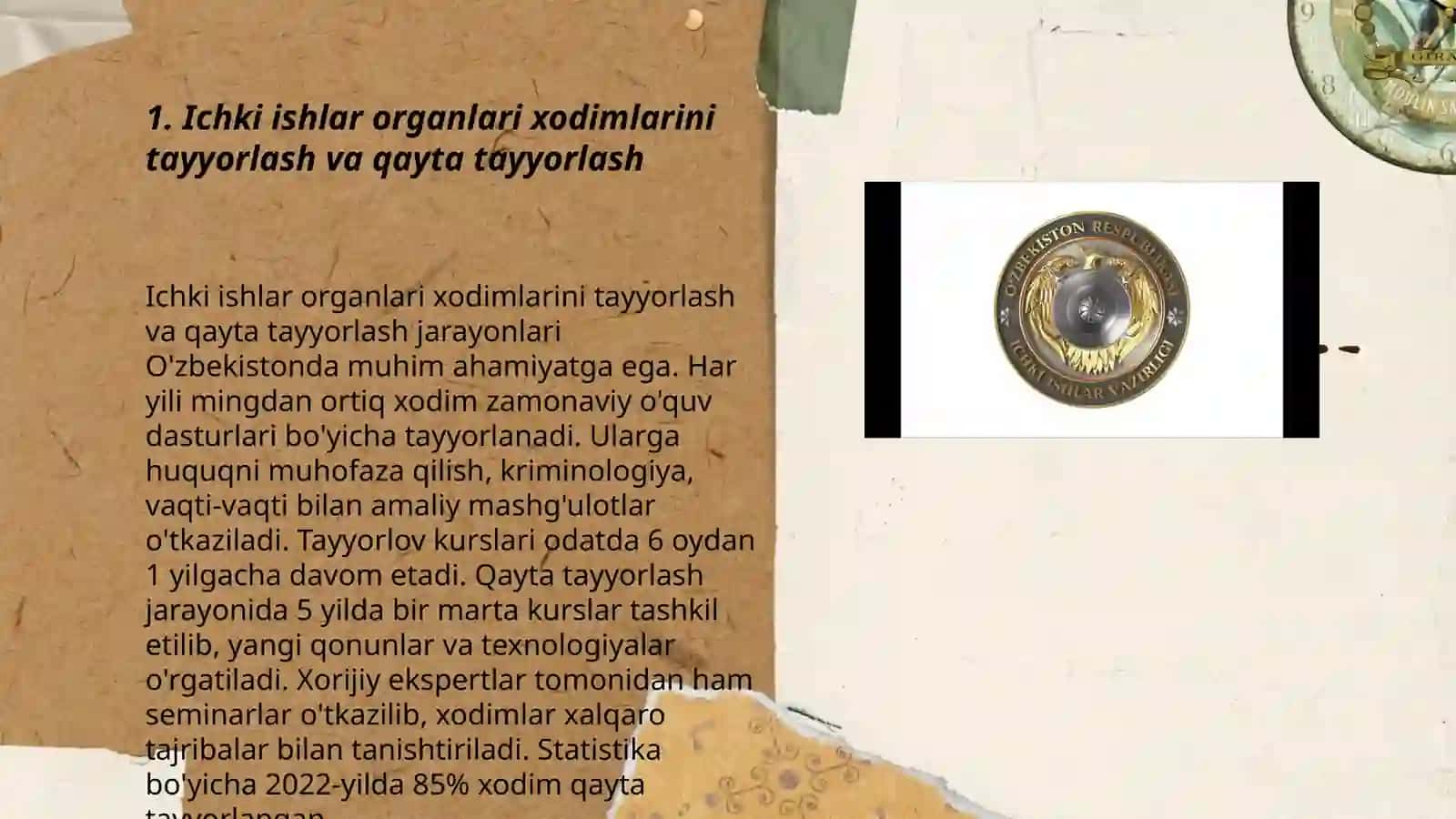 Oʻzbekiston respublikasi ichki ishlar organlari xodimlari 3