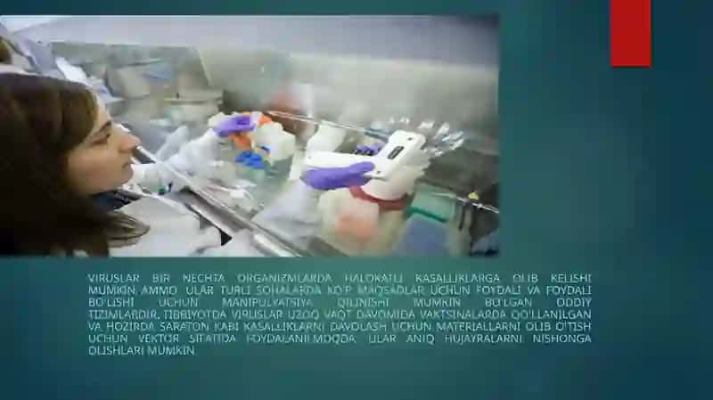 VIRUSOLOGIYA FANIDAN TAYYORLAGAN MUSTAQIL TA’LIM ISHI 3