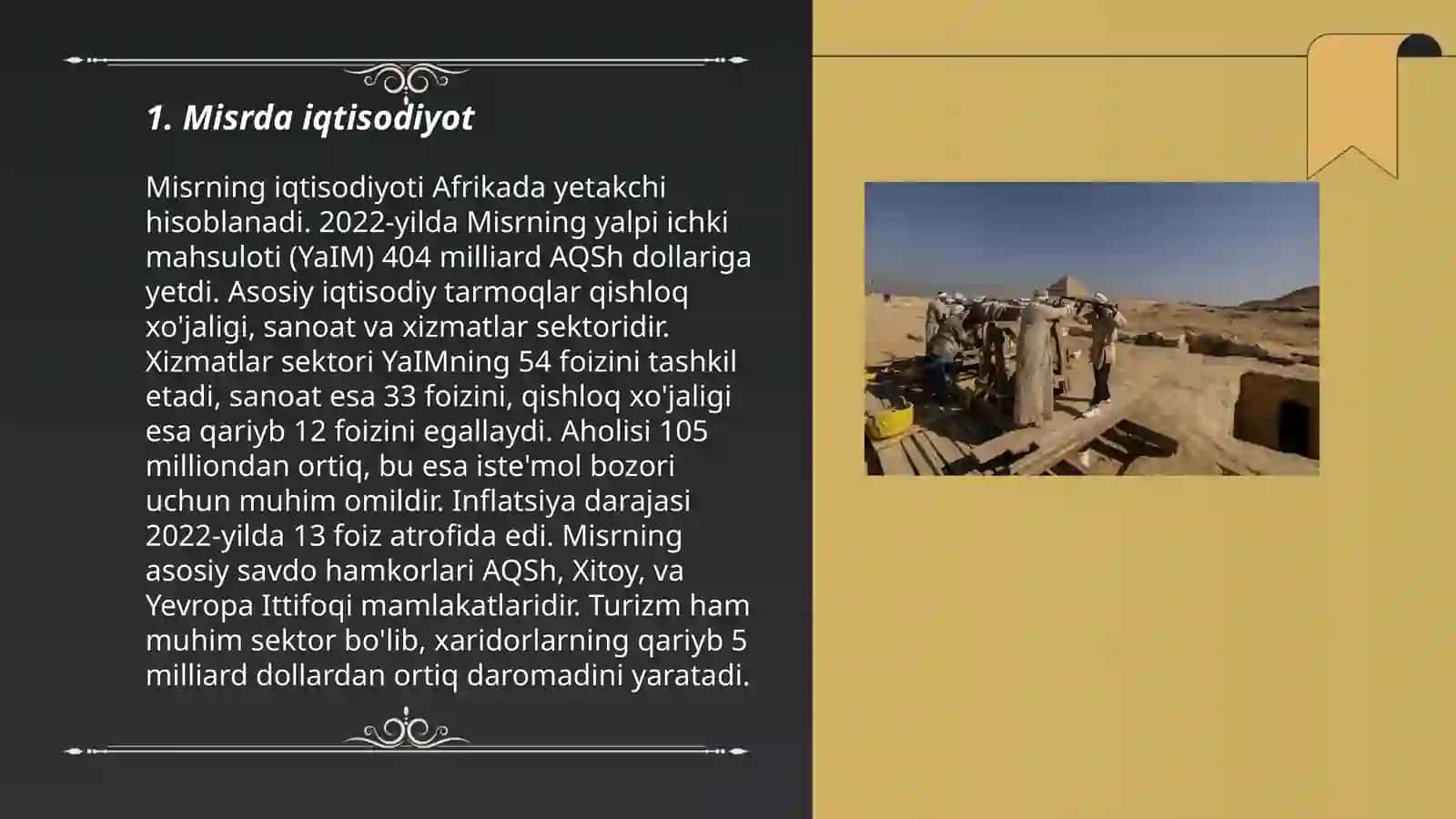 Misrda iqtisodiyot 3