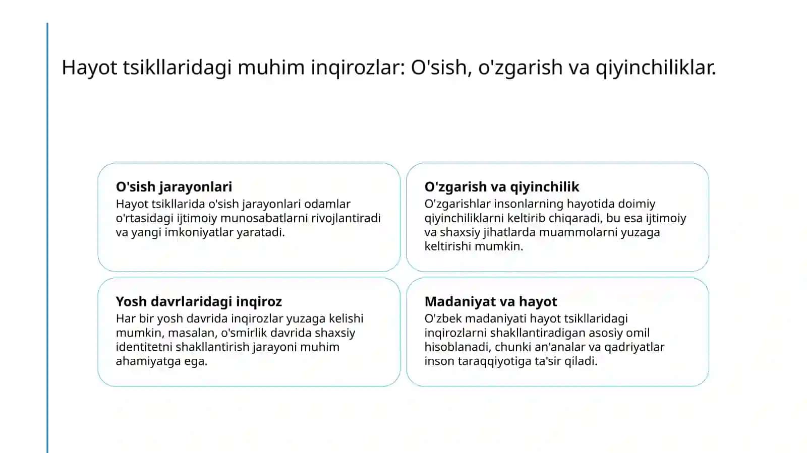 Umr davri inqirozlari 3