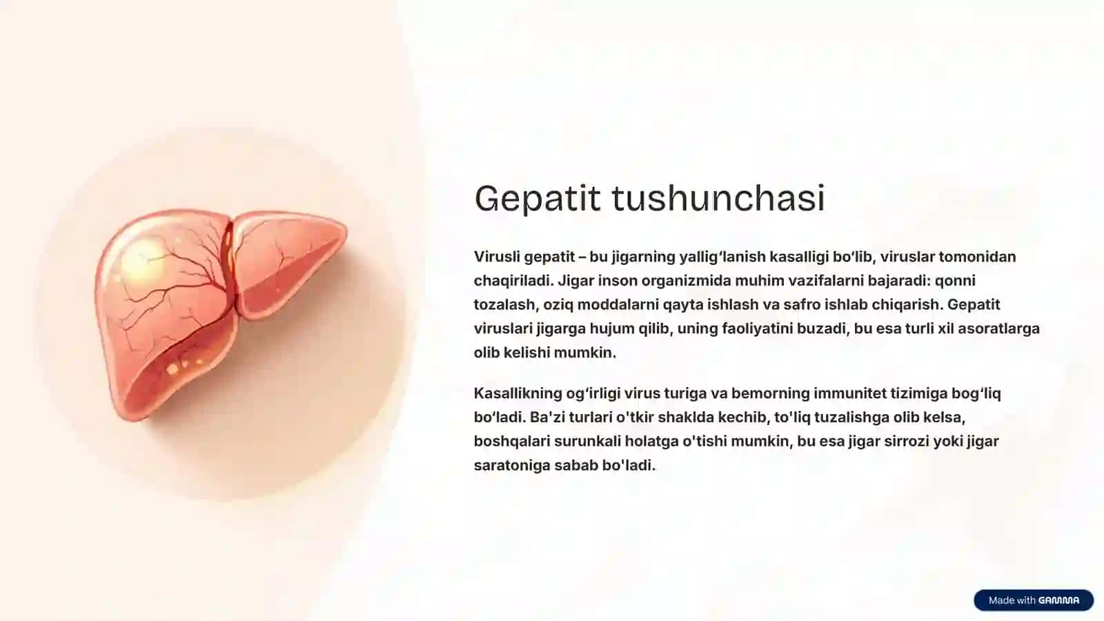 Virusli gepatitlar: turlari, yuqish yo‘llari va profilaktikasi 3