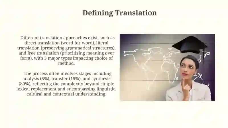 Applications and Challenges of Translation 3