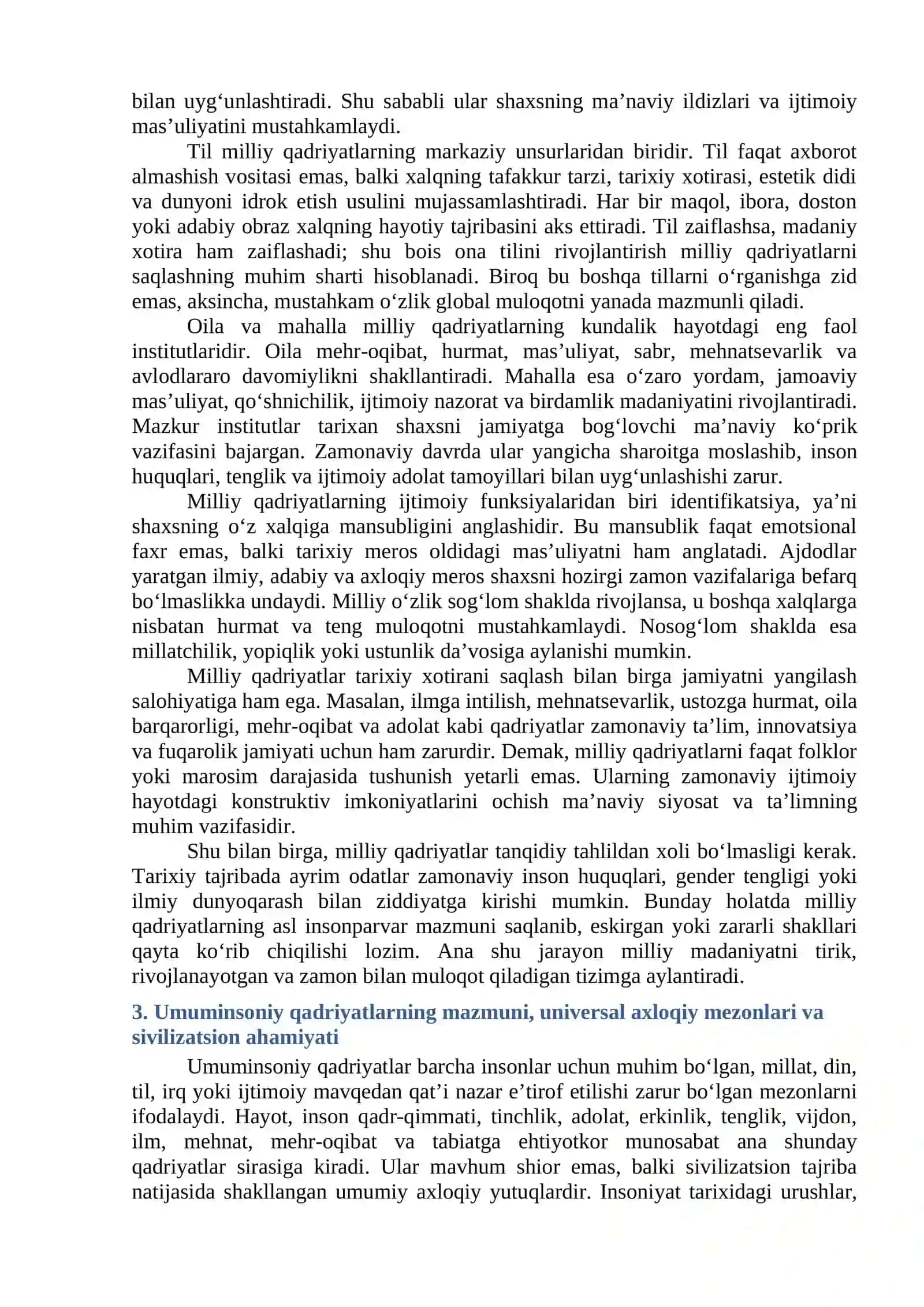 MILLIY VA UMUMINSONIY QADRIYATLAR DIALEKTIKASI 3