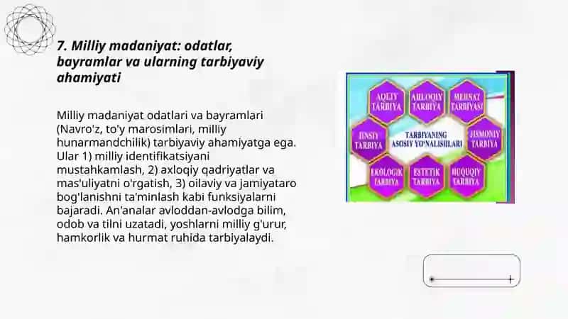 Xalq pedagogikasida milliy tarbiya mazmuni 3