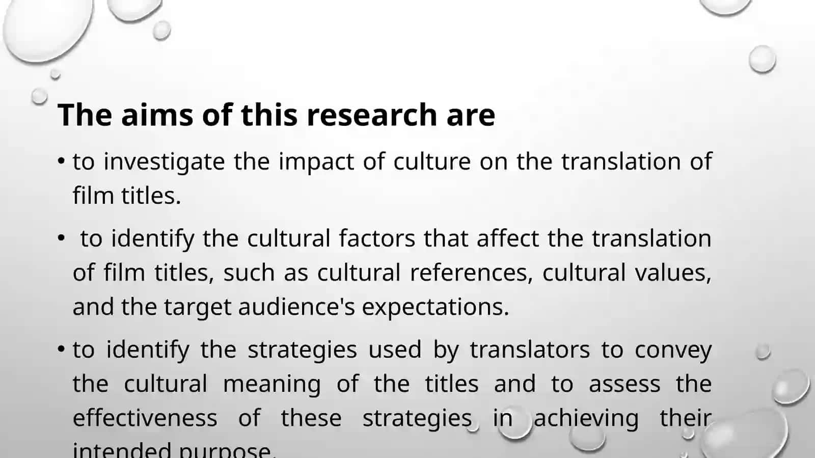 THE IMPACT OF CULTURAL DIFFERENCES ON TRANSLATION OF FILM TITLES 3
