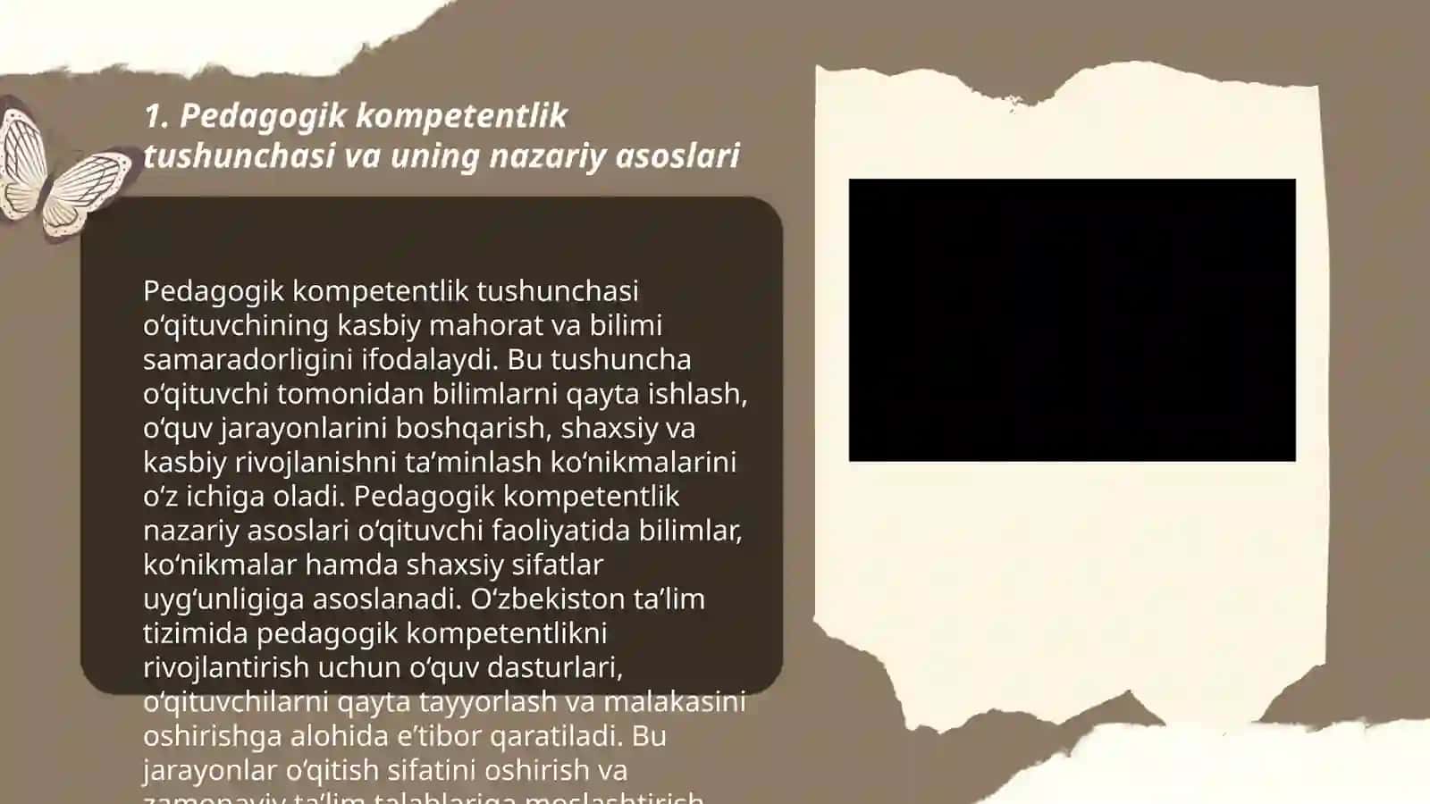 Pedagogik kompetentlikning nazariy-metodologik asoslari va tarbiya jarayonining mohiyati va mazmuni 3