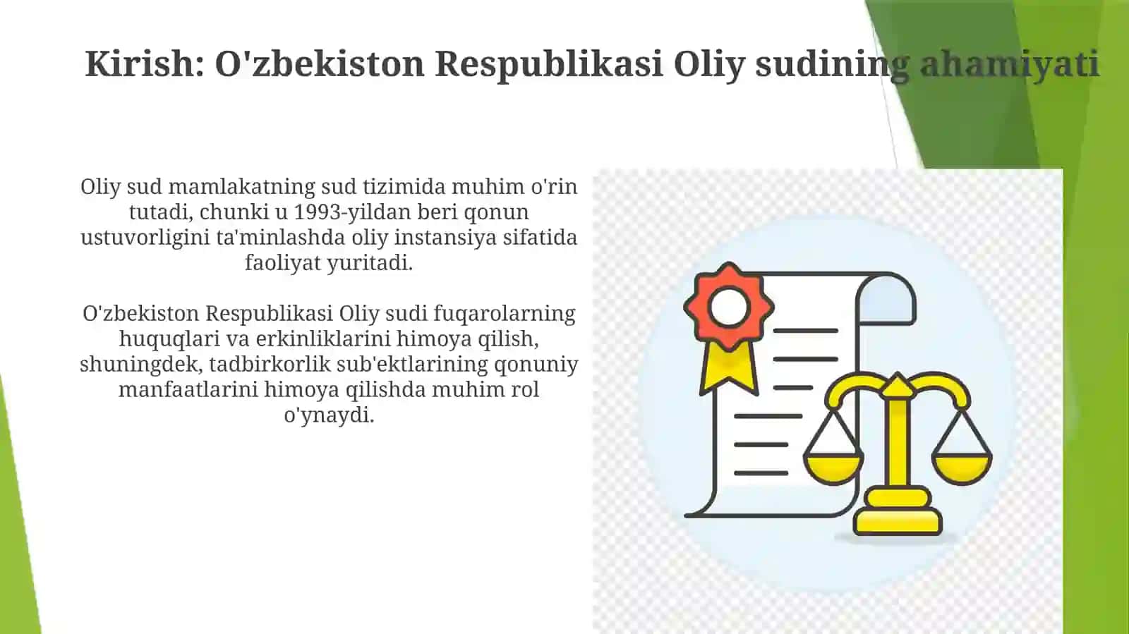 O'zbekiston Respublikasi Oliy sudishakillanish 3