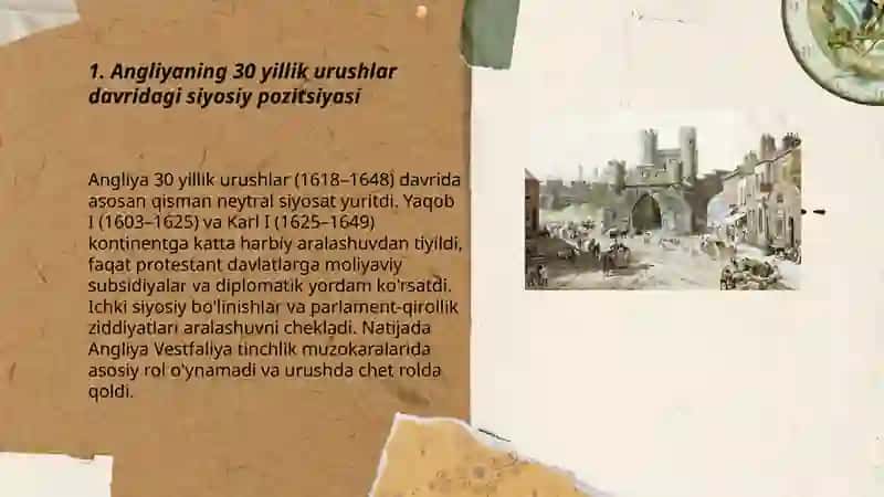 Angliya 30 yillik urushlar davrida 3