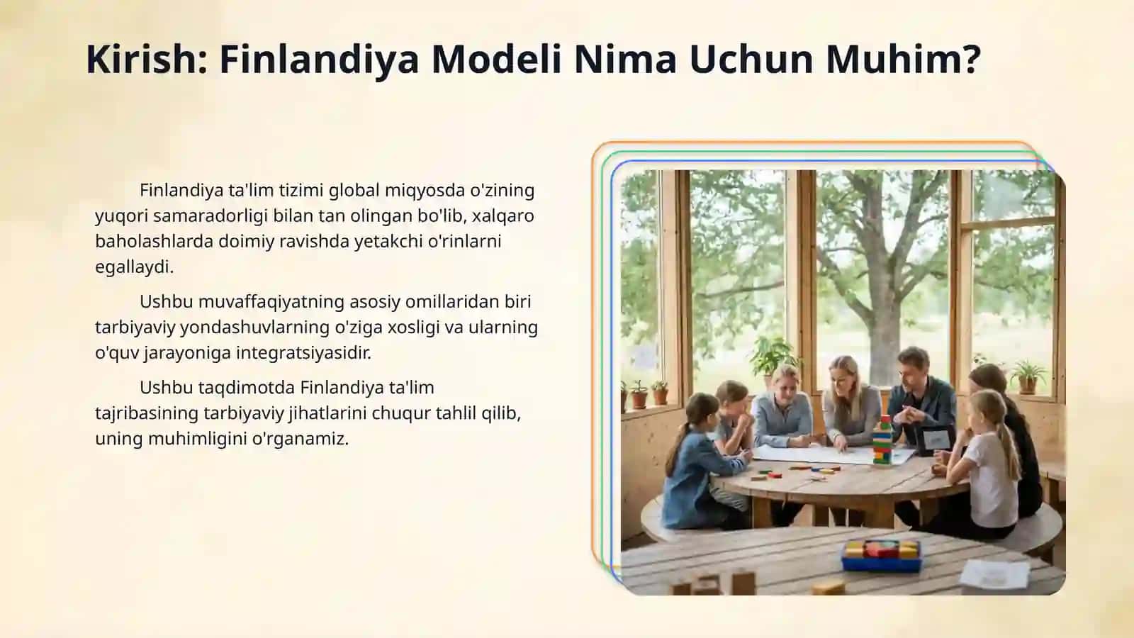 Finlandiya taʼlim tizimida tarbiya yondashuvlari. 3