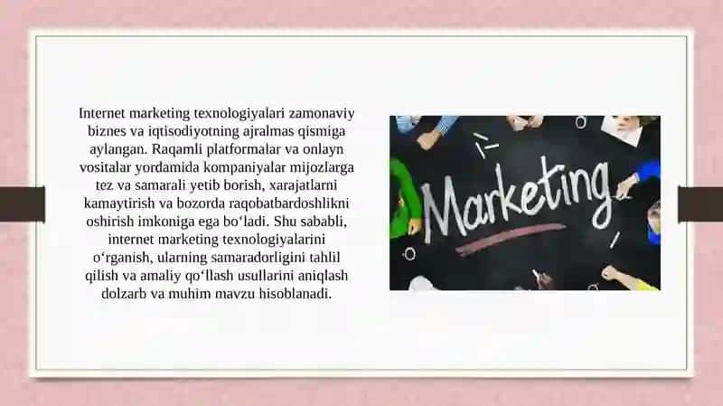 Internet marketing texnologiyalari 3
