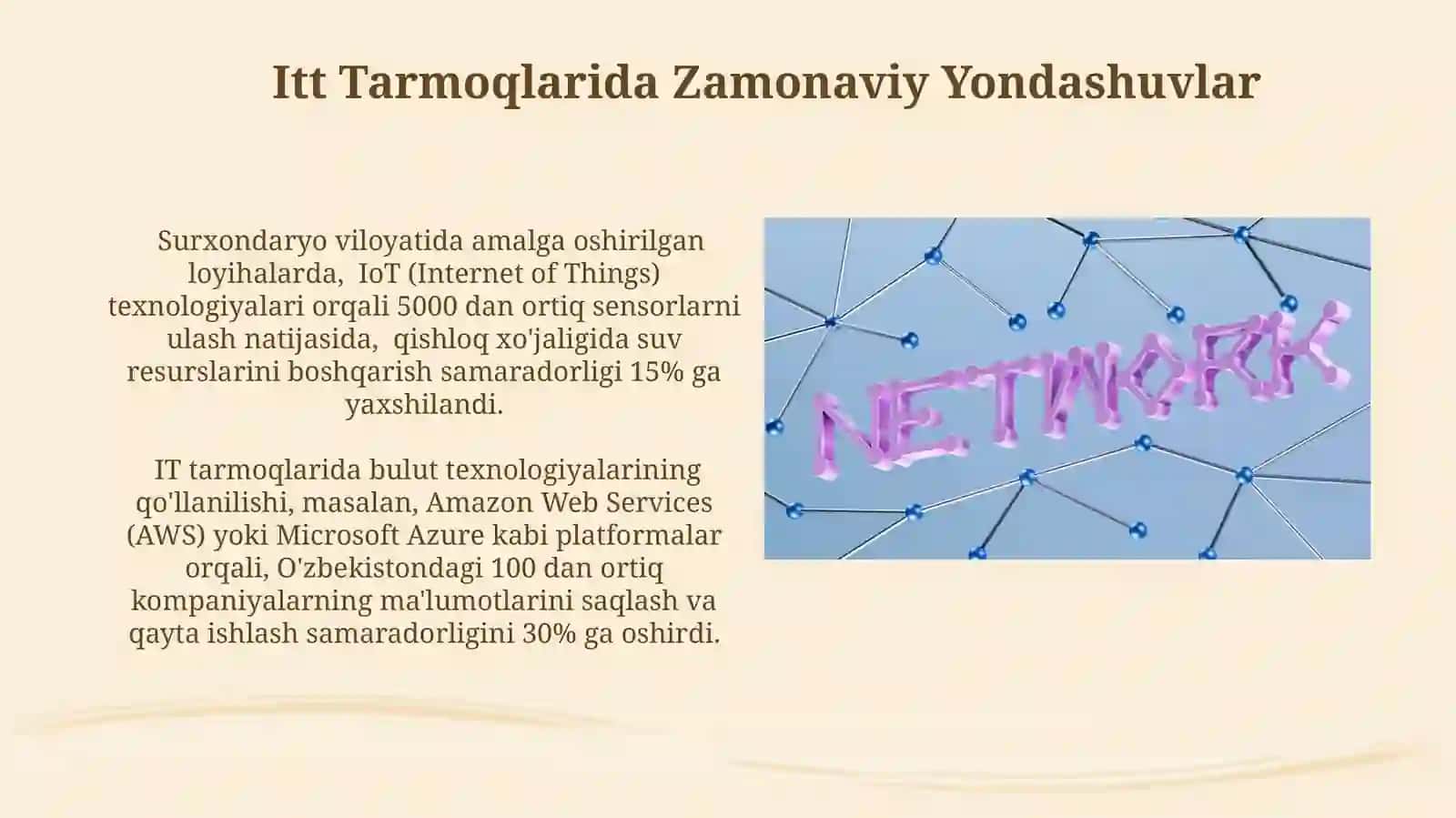 ITT da telekamunikatsiya tarmoqlari 3