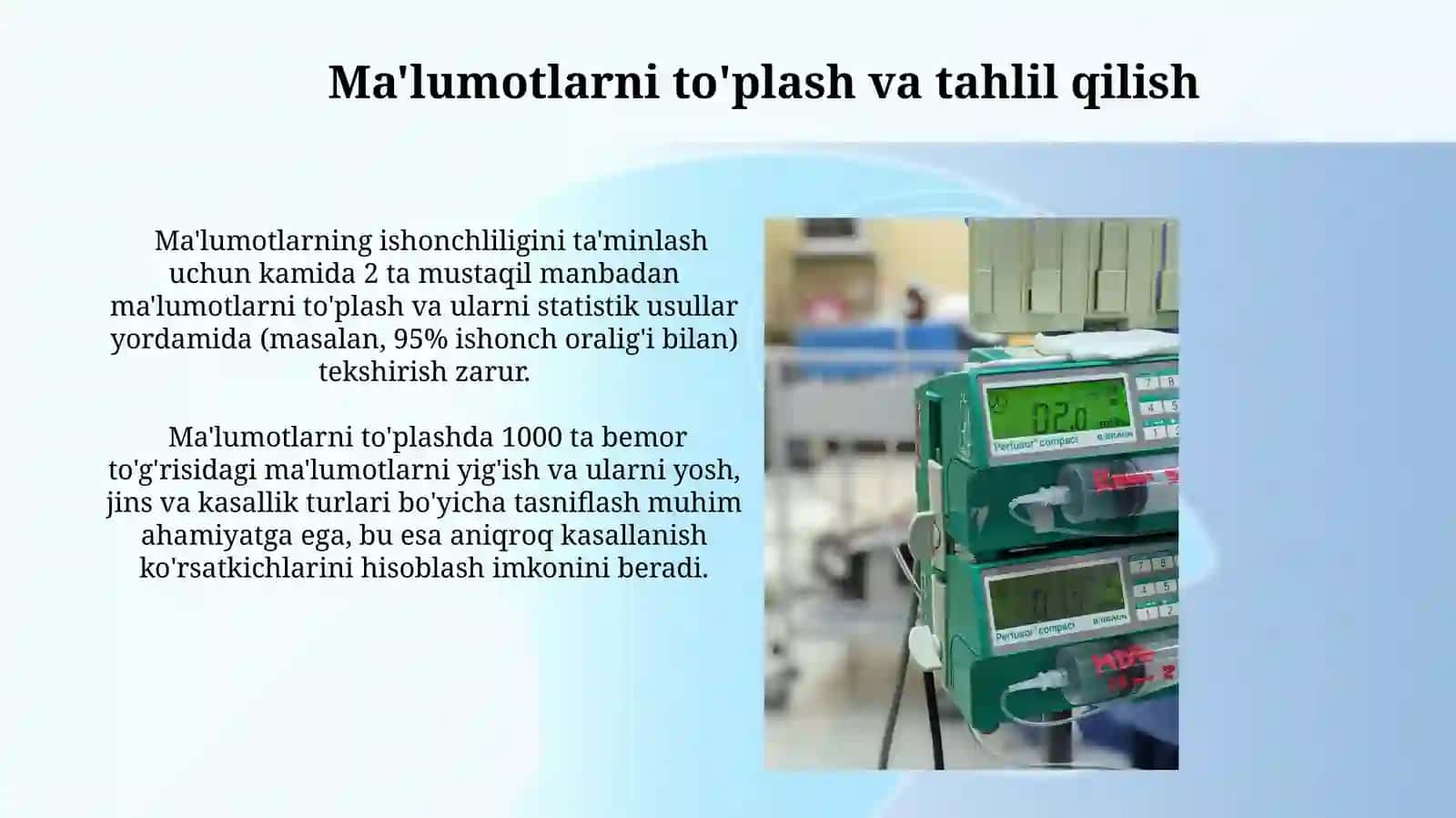 Kasallanish koʻrsatkichlarini hisoblash boʻyicha masalalar yechish 3
