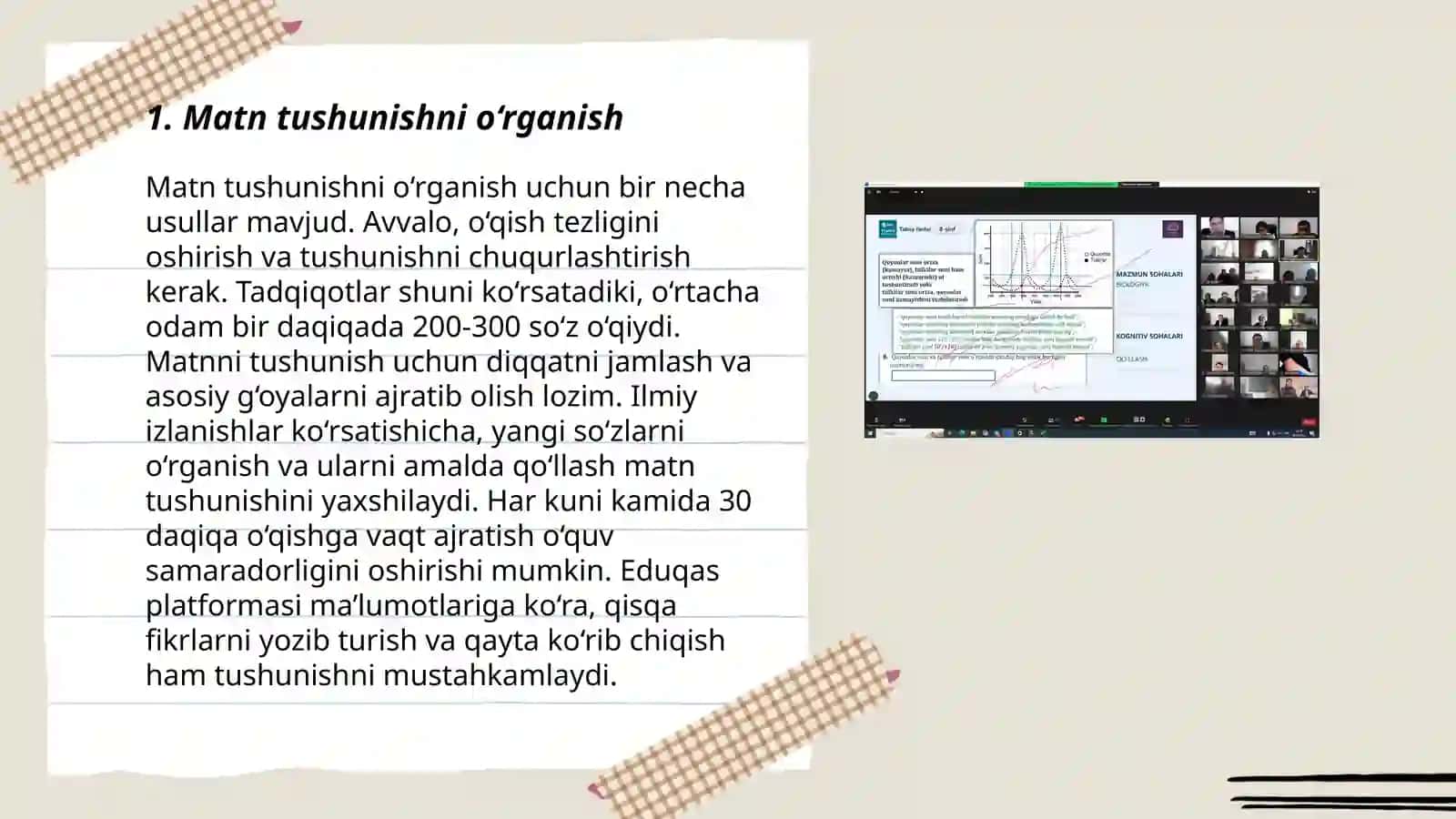 Xalqaro PIRLS baholash dasturiga tayyorlash 4-sinf misolida 3