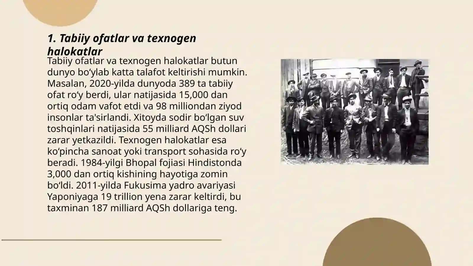 Tabiiy ofatlar va texnogen halokatlar 3