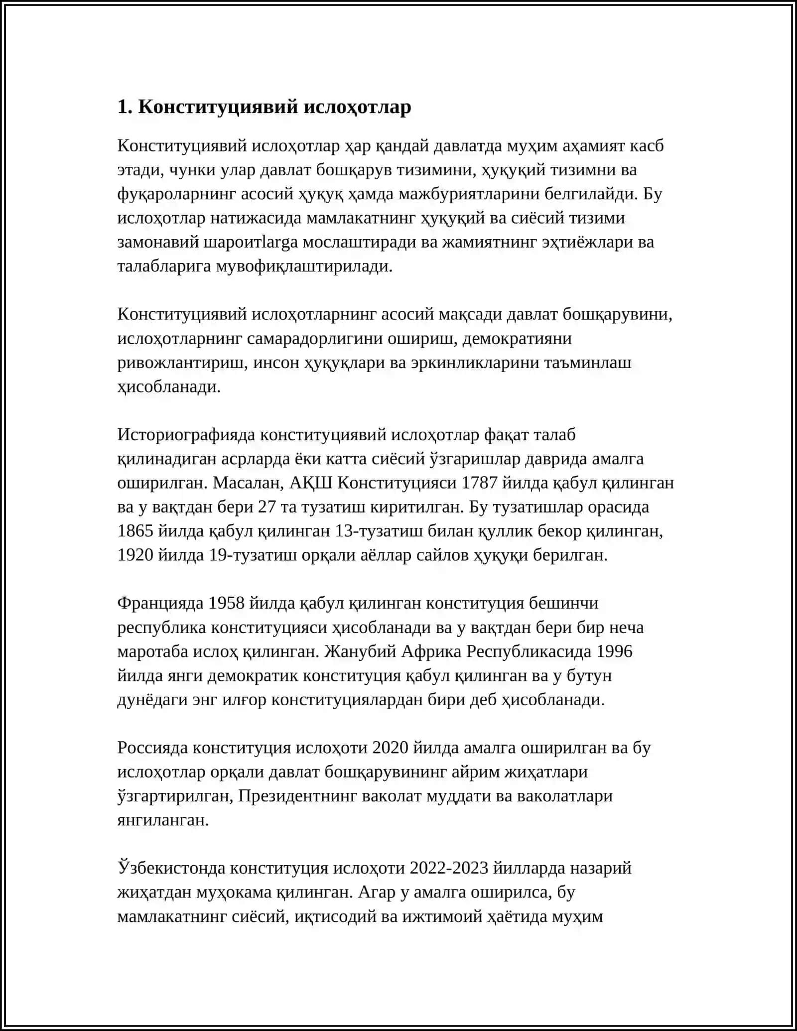 Конституциявий ислоҳотлар 3