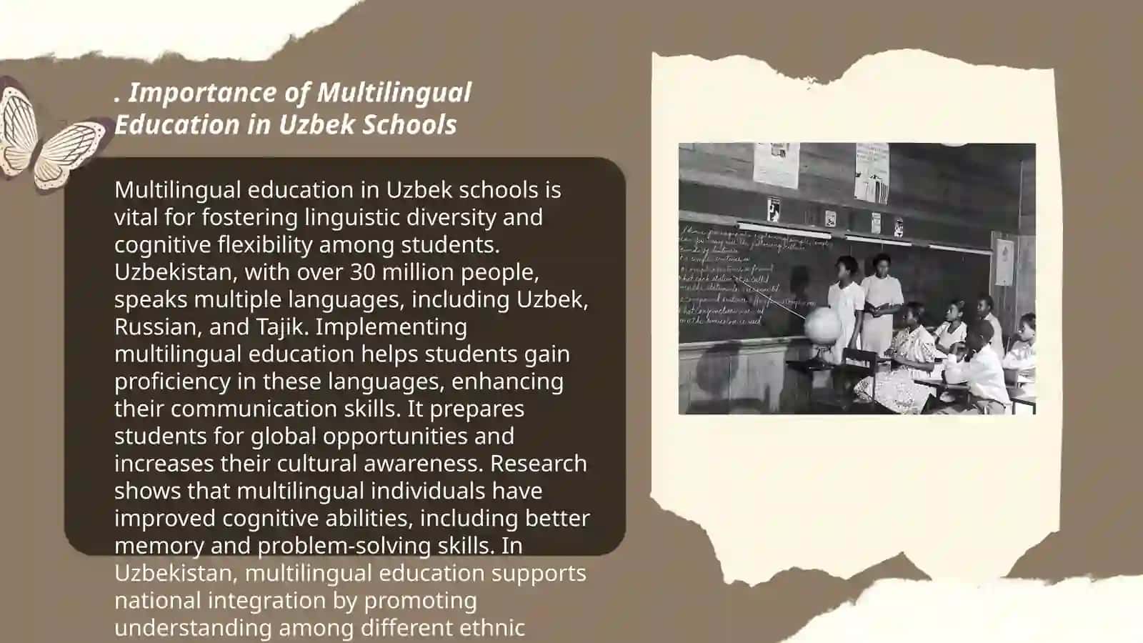 Features of foreign languages as a curricular subject and The importance of Foreign language learning in Uzbekistan 3