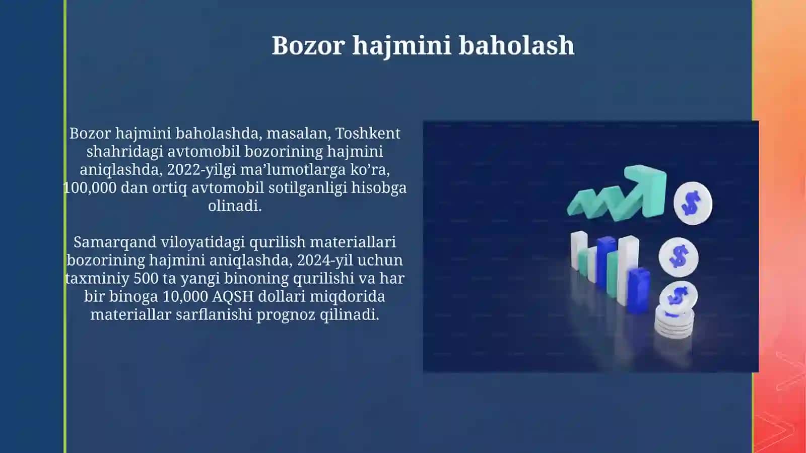 Bozor hajmini aniqlashda ekonometrikmodellardan foydalanish 3