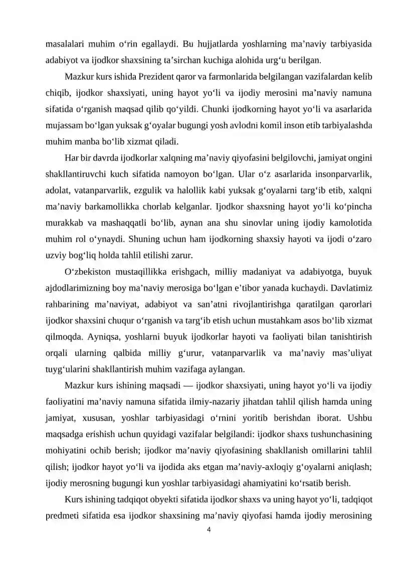 IJODKOR SHAXSIYATI VA UNING HAYOT YO‘LI – MA’NAVIY NAMUNA SIFATIDA 3
