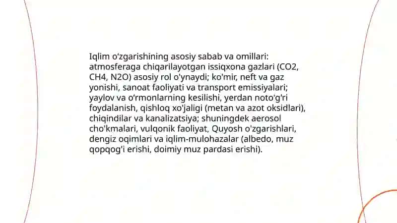 Iqlim oʻzgarishi 3