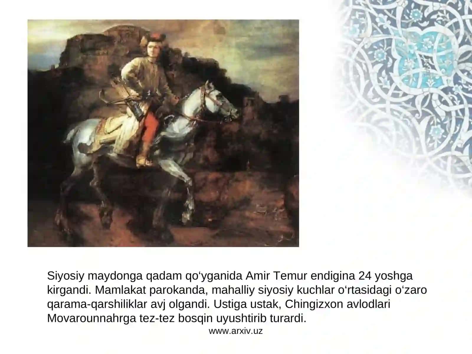 AMIR TEMUR -BUYUK SIYMO 3