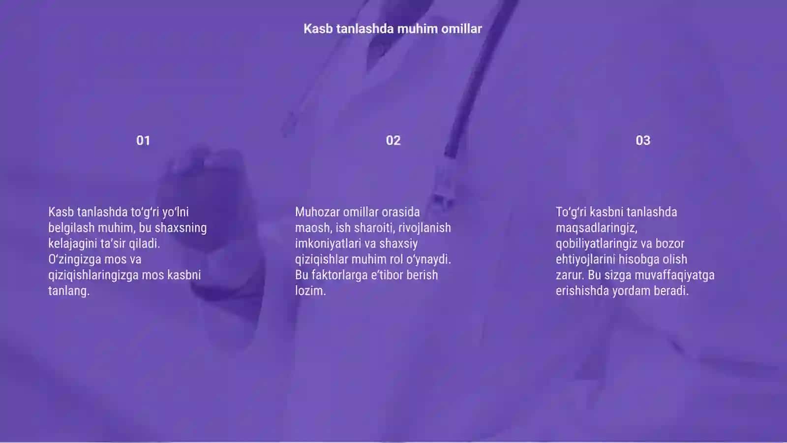 Kasb tanlashda yoʻllashning muommolari 3