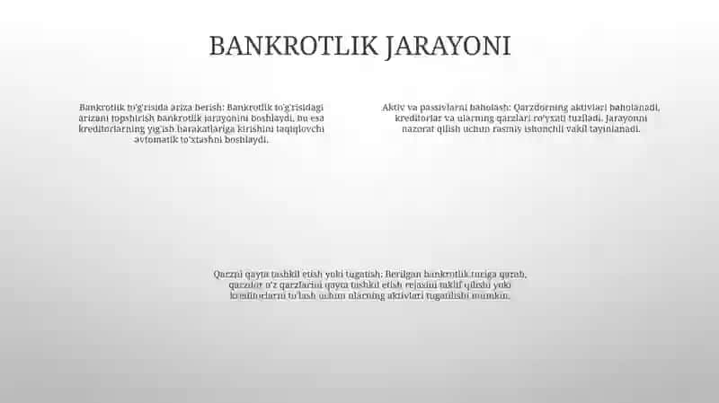 Biznes Faoliyatida Bankrotlik 3