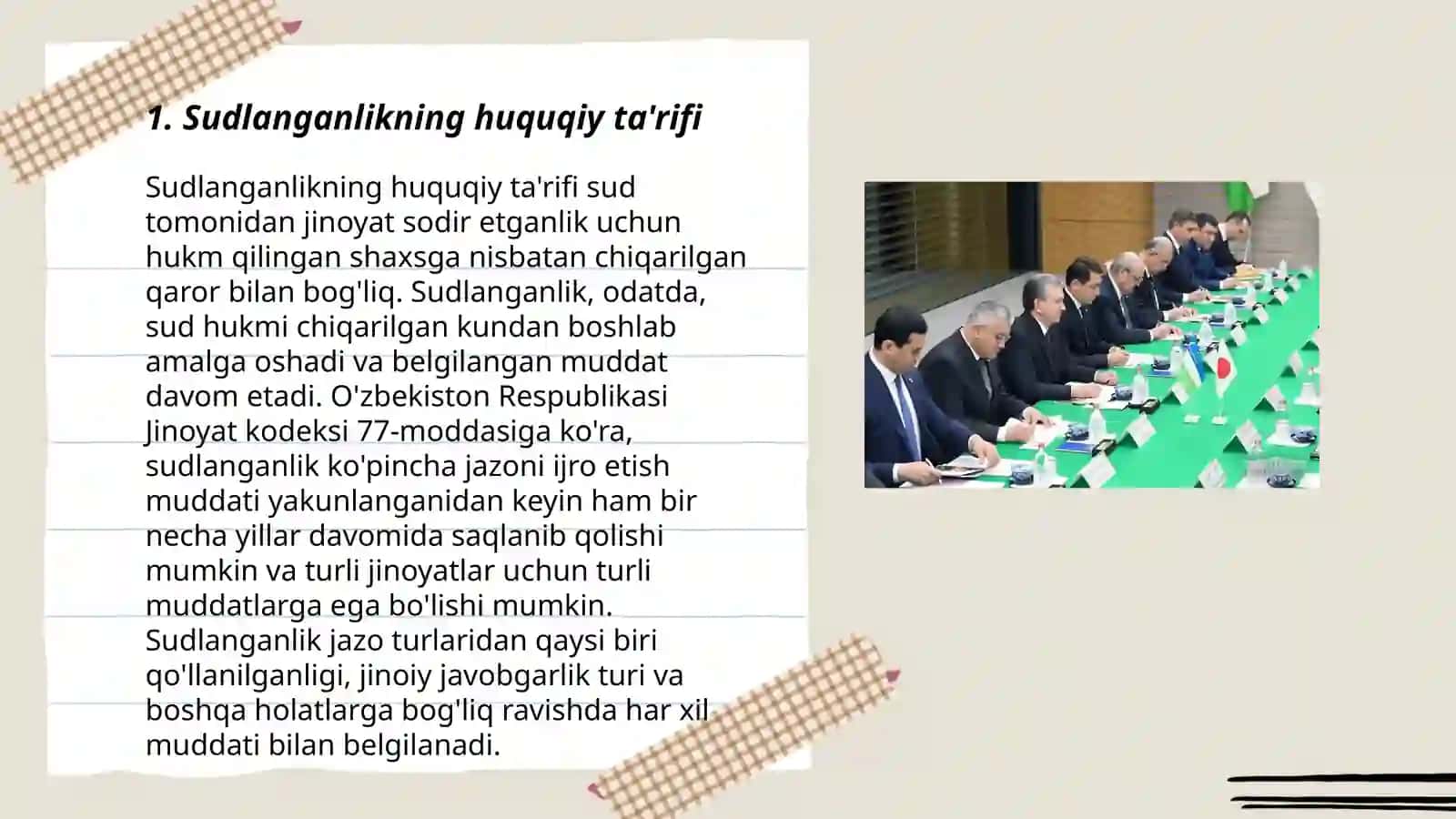 Sudlanganlikning huquqiy ahamiyati 3