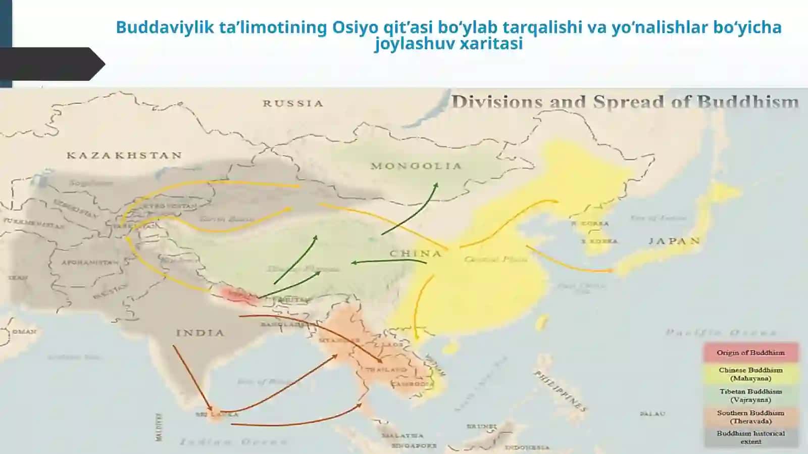 BUDDAVIYLIK DINI TARIXI VAASOSIY G`OYALARI 3