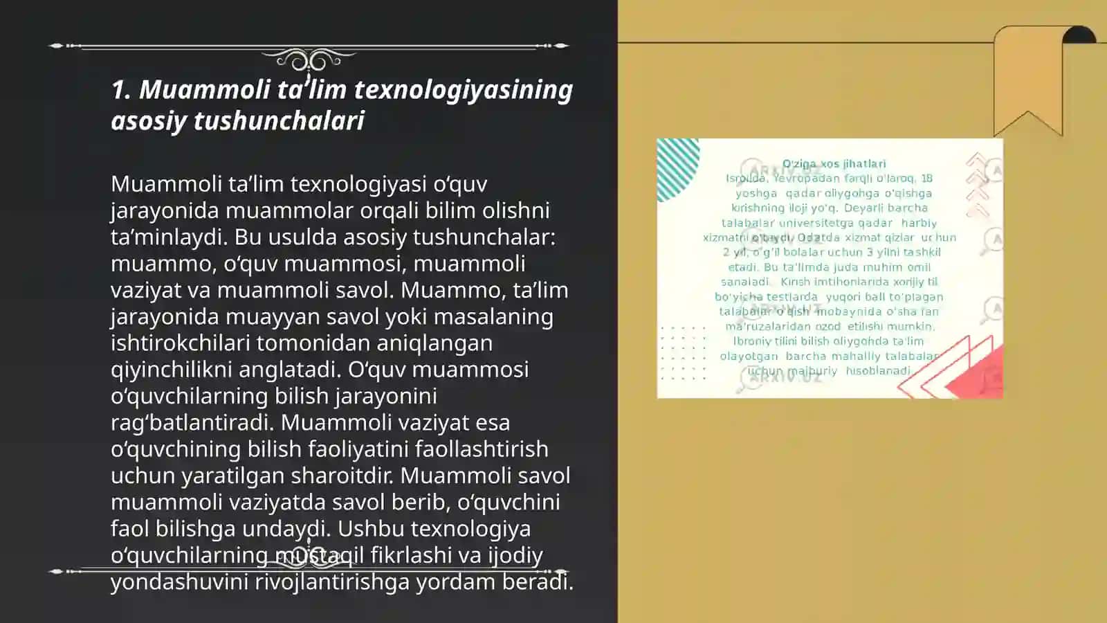 Muammoli ta’lim texnologiyasi 3