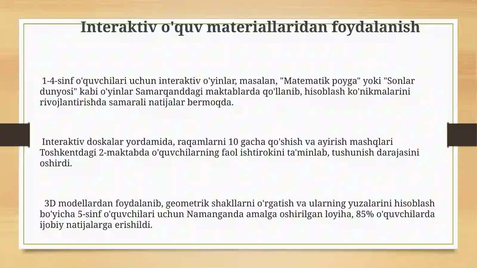 Arifmetik amallarni òrganish metodikasi 3