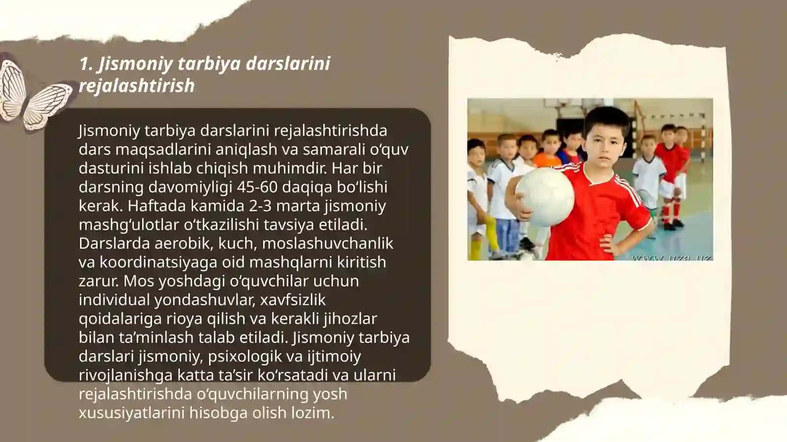Maktabgacha ta’lim tashkilotlarida jismoniy tarbiya bóyicha ishni tashkil etishga ma’sul bòlgan shaxslar 3