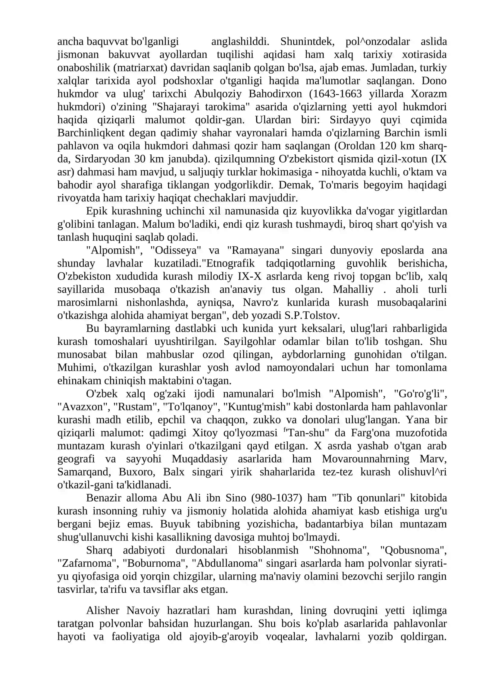 XALQARO KURAShNING TARIXI 3
