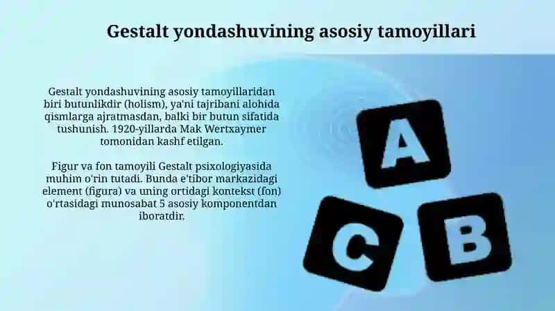 Guruhiy faoliyatda geshtalt yondoshuv 3